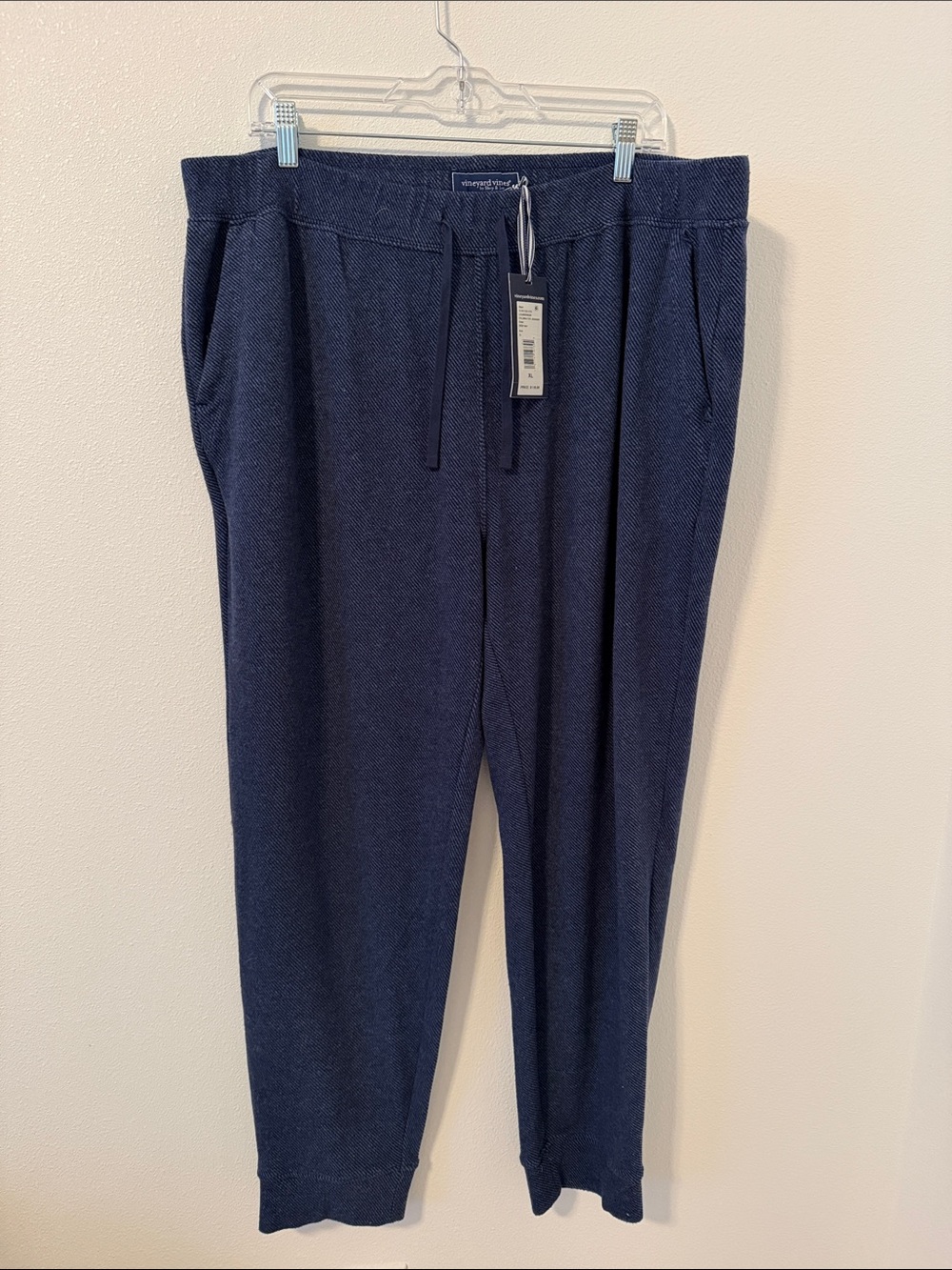 Vineyard Vines Men's Dark Navy Knit Joggers
